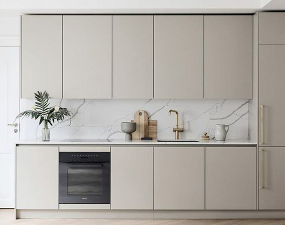 کابینت دو رنگ یا تک رنگ