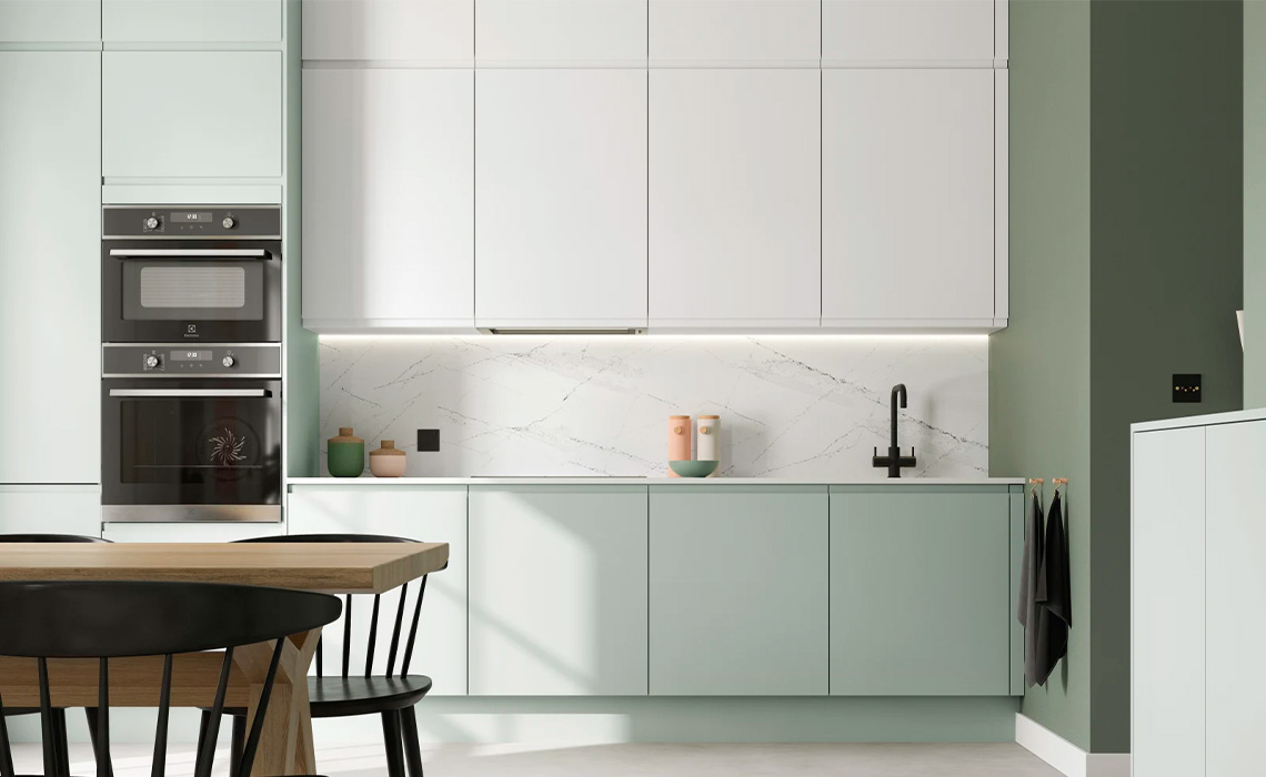 کابینت سبز پاستیلی