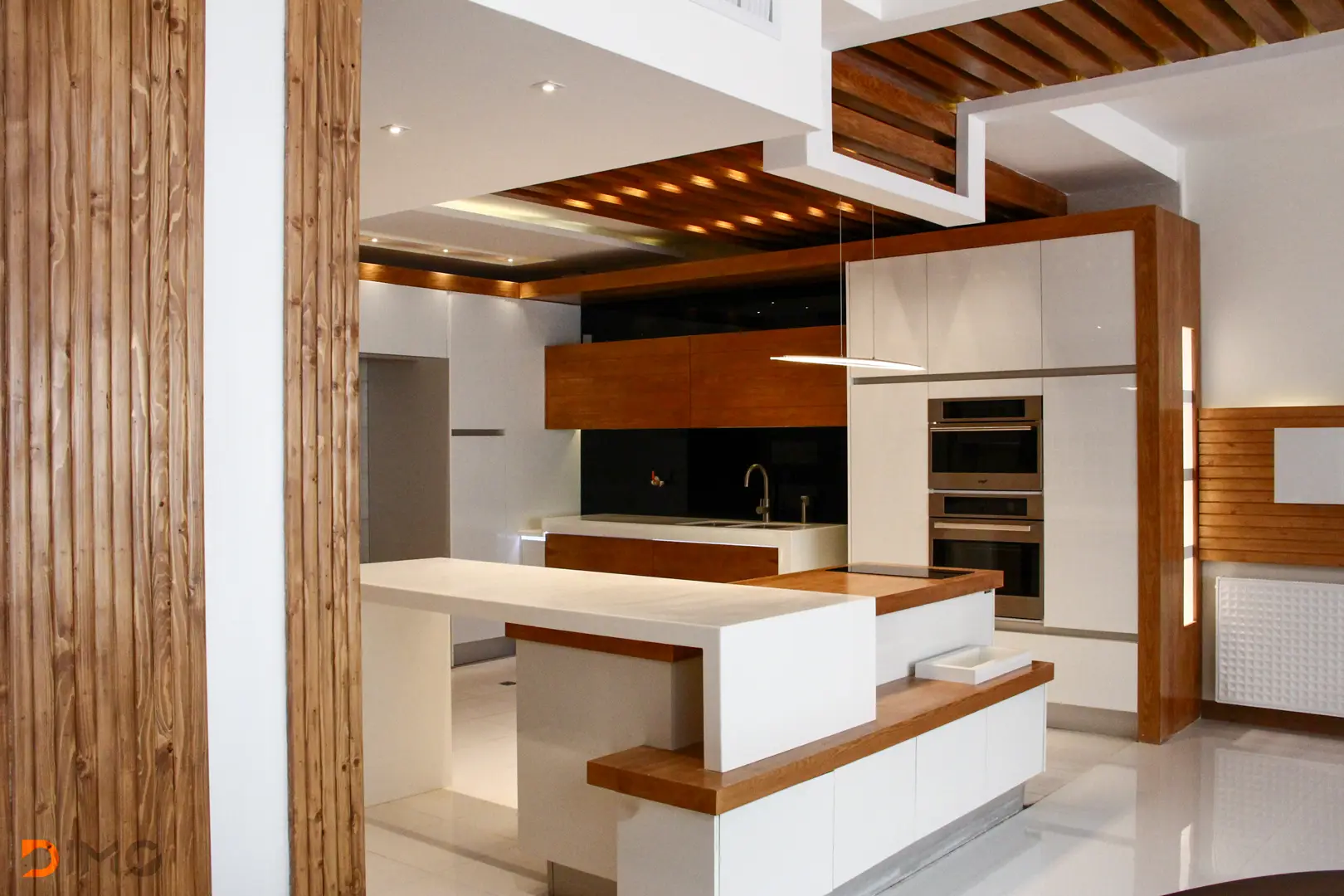 استفاده از قاب در طراحی کابینت آشپزخانه - جدید ترین مدل کابینت آشپزخانه