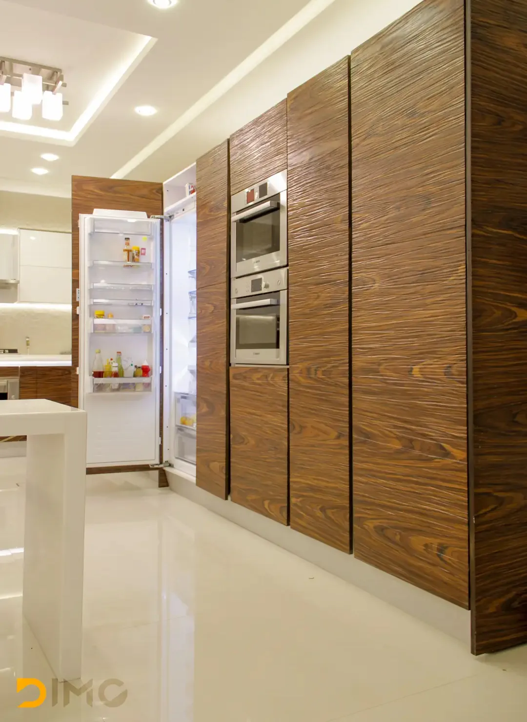 جدید ترین مدل کابینت آشپزخانه - استفاده از لوازم خانگی توکار