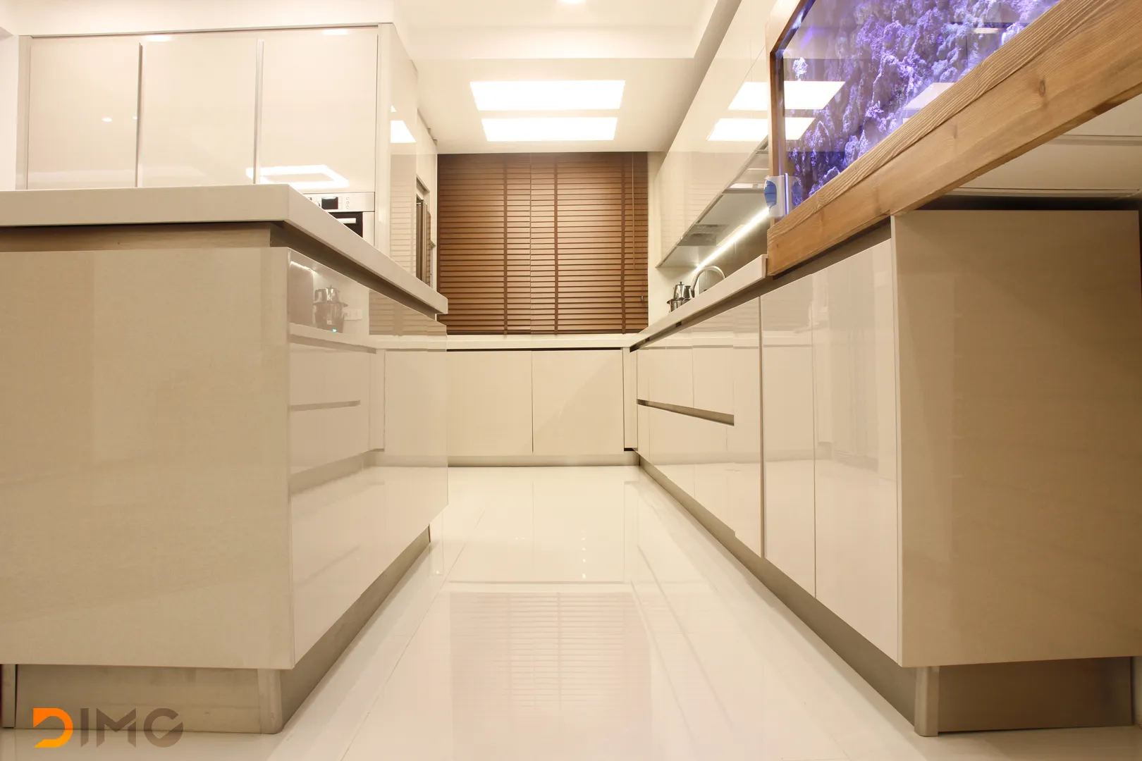طراحی مینیمالیستی در کابینت مدرن