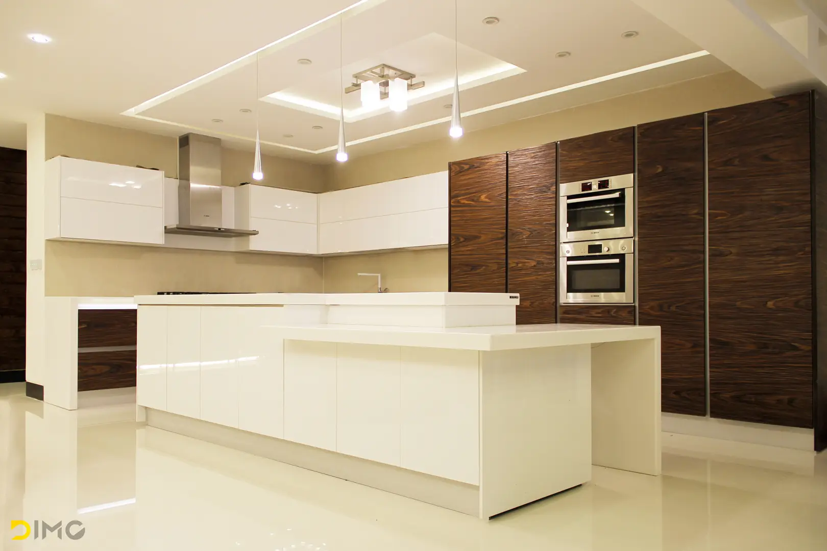 کابینت دو رنگ در جدید ترین مدل های کابینت 1403